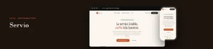 Servio, SaaS de commande a table pour restaurants