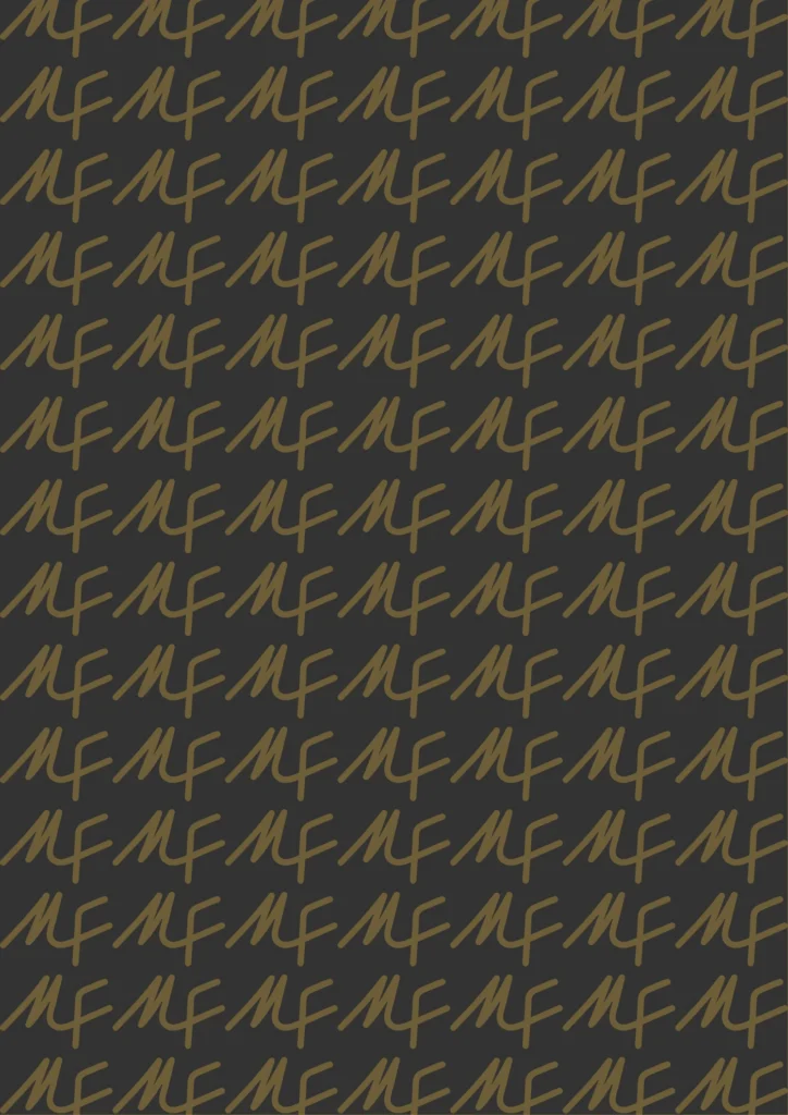 MAISON FILIA — MF pattern